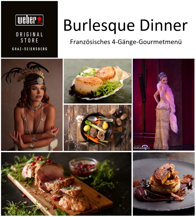 Eintrittskarte: Burlesque Dinner