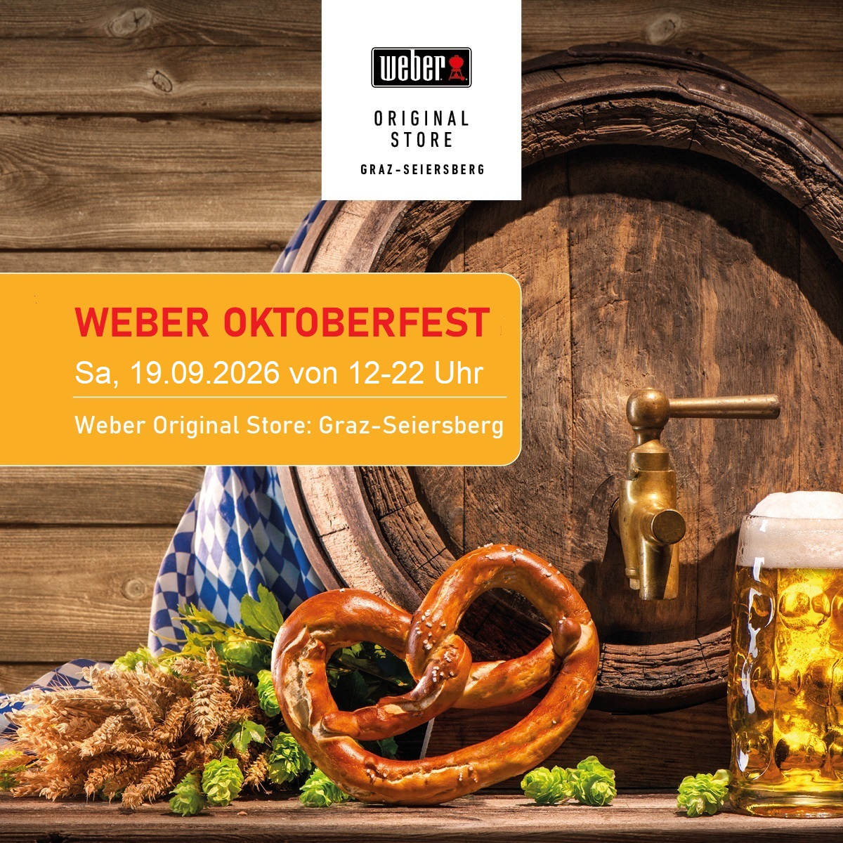 Eintrittskarte: Oktoberfest mit Weber Grillmeisterschaft