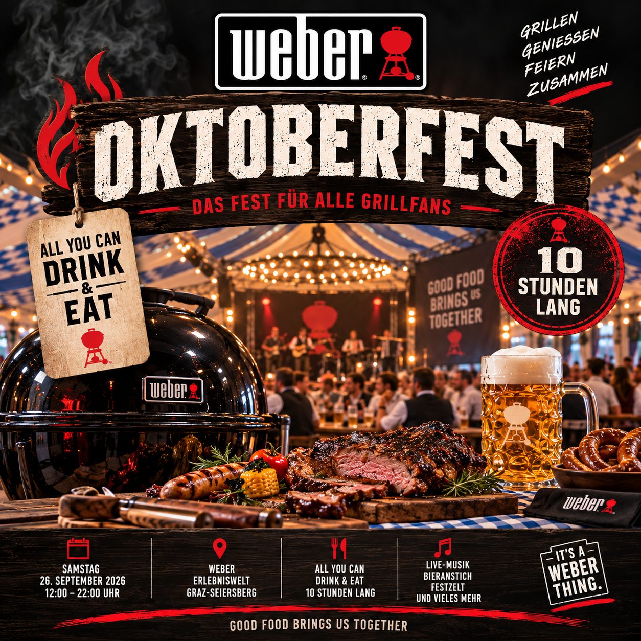 Eintrittskarte: Weber Oktoberfest