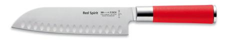 81742182K - F. Dick Red Spirit 18cm mit Kullenschliff Santoku