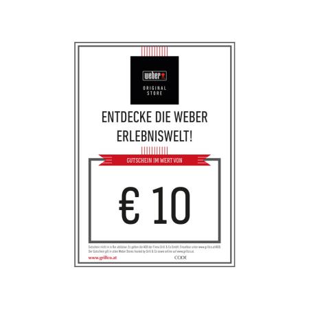 G050 - Wertgutschein "Weber Store" EUR 10