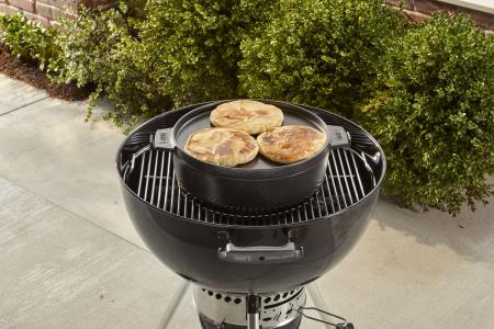 8857 - Weber 2in1 Dutch Oven & Pfanne - Gourmet BBQ System