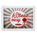 18378 - Schild: Steak it easy