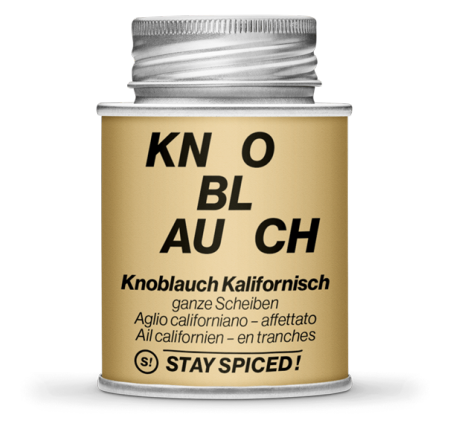 50127xM - Knoblauchflocken Kalifornisch - ganze Scheiben, 170ml Schraubdose