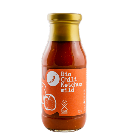 80220x - Bio Chilliketchup "mild" - Mühlviertler Feuerzeug