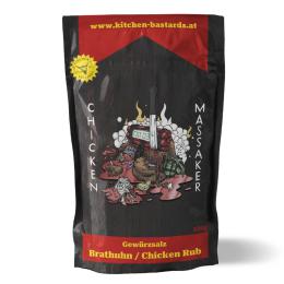 Chicken Massaker - Kitchen Bastards Chicken Massaker - Brathuhn & Chicken Rub 120g