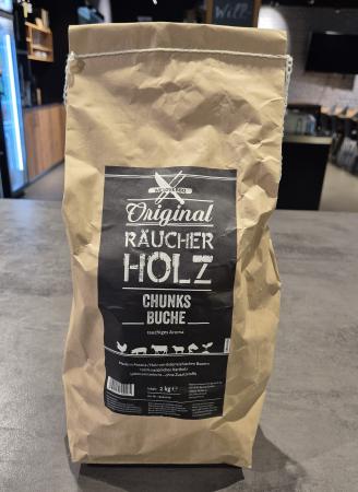 19520019 - WE LOVE BBQ Räucher Chunks Buche, 2 Kg