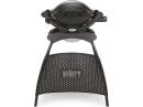 50010379_1 - Weber Q 1000 Gasgrill (Schwarz) mit Stand