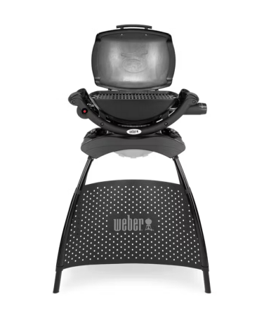 50010379_1 - Weber Q 1000 Gasgrill (Schwarz) mit Stand