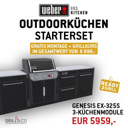 35310079_BBQ2 - Weber Genesis EX-325S + 3 Module BBQ Kitchen