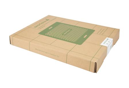 S5003 - Searlane Gusseiserne Wendeplatte 40 x 30cm