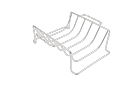 S9012 - Searlane Edelstahl Spare-Rib-Halter
